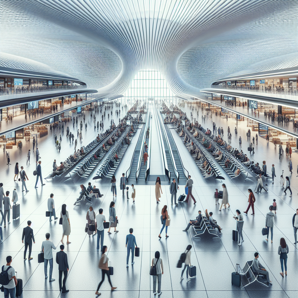 Modern Airport Terminal Description